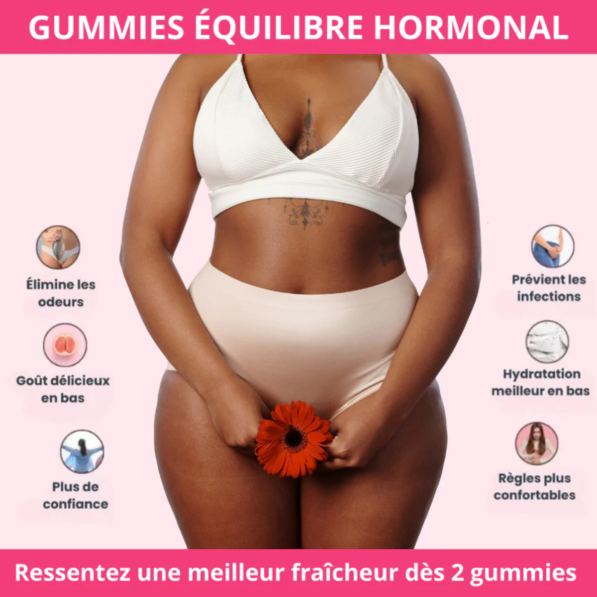 Gummies Equilibre Féminin|Ananas